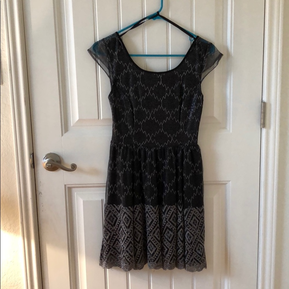 Urban Outfitters Low Back Shimmery Dress